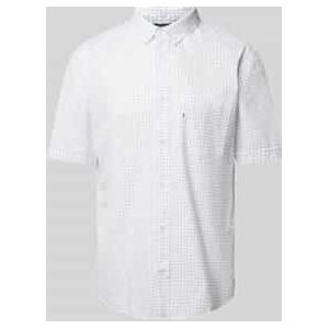 Regular fit vrijetijdsoverhemd met all-over motief