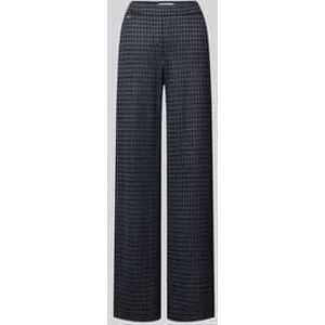 Wide fit stoffen broek met viscose, model 'Maine'