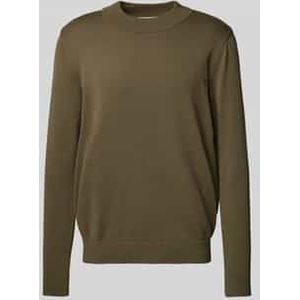 Gebreide pullover met turtleneck, model 'ROBERT'