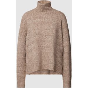 Gebreide pullover met opstaande kraag, model 'Doffy'