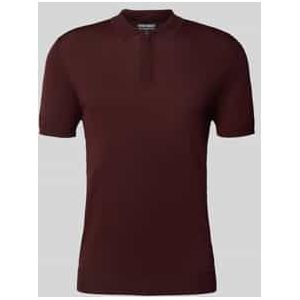 Poloshirt met ribboorden