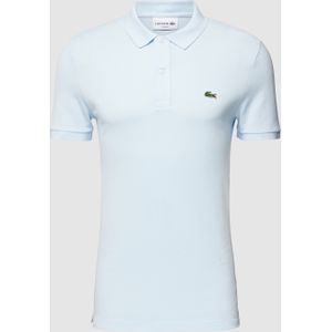 Poloshirt met labelstitching