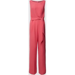 Jumpsuit met strikceintuur