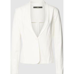 Blazer met platte kraag