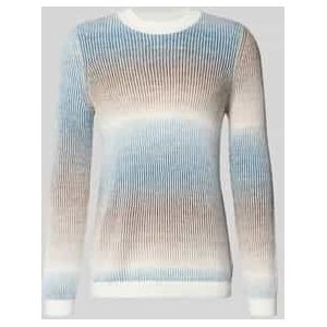 Gebreide pullover met ronde hals, model 'Bow'