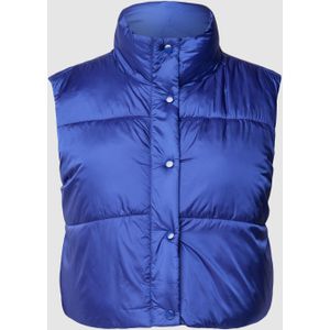 Korte bodywarmer in effen design