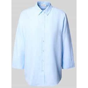 Overhemdblouse met knoopsluiting