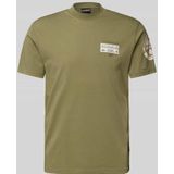 Napapijri - AMUNDSEN - T-shirt - Heren - Regular Fit - Puur Katoen