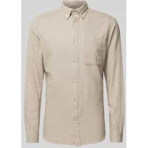 Vrijetijdsoverhemd met button-downkraag, model ‘BROOK’