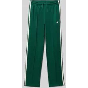 Straight fit sweatpants met logo