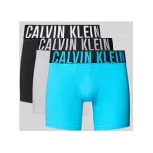 Boxershort met elastische logoband in een set van 3 stuks