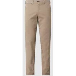 Slim fit chino met biologisch katoen, model 'Miles'