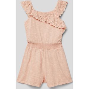 Playsuit met broderie anglaise, Model 'SANGALO'