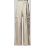 TOM TAILOR - Cargobroek - Effen - Katoen/Lyocell - Regular Fit