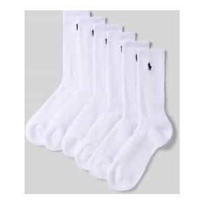 Polo Ralph Lauren - Set van 6 - Sokken - Wit - Homewear - Katoen