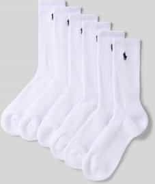 Polo Ralph Lauren - Set van 6 - Sokken - Wit - Homewear - Katoen
