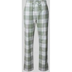 Regular fit pyjamabroek met elastische band