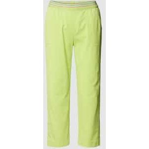 Regular fit joggingbroek in verkort model, model 'SUE'