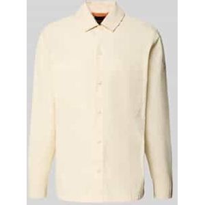 Vrijetijdsoverhemd van puur katoen, model 'LOCKY_2'