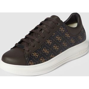 Sneakers met labelprint, model 'VIBO'