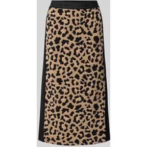 Midirok met elastische band met logo