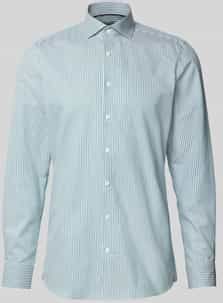 OLYMP - Level Five - Overhemd - Groen - Body Fit - Royal Kent