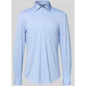 Super slim zakelijk overhemd met kentkraag