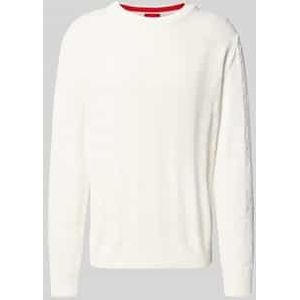 Gebreide pullover met ribboorden, model 'Sargyle'