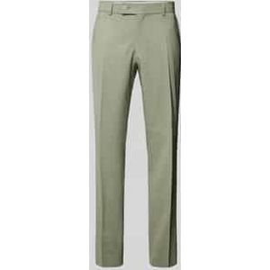 Regular fit pantalon met persplooien, model 'Paco'