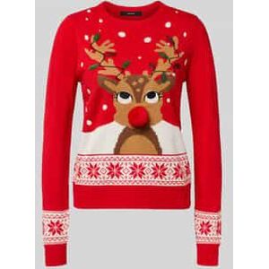 Vmfrostydeer - Gebreide Pullover - Kerst - Lange Mouwen - Regular Fit