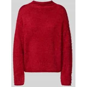 Gebreide pullover met ronde hals, model 'Cat'