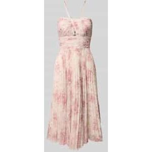 Cocktailjurk met plissévouwen