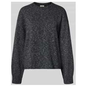 Gebreide pullover met ribboorden, model 'MALESE'