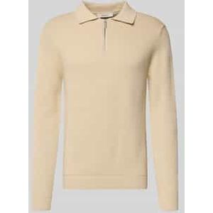 Regular fit gebreide pullover van biologisch katoen, model 'DANE'