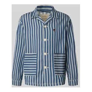 Regular fit overhemdjack met reverskraag