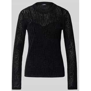 JOOP! - Shirt 'Teida' - Zwart - T-shirt - Lange Mouw