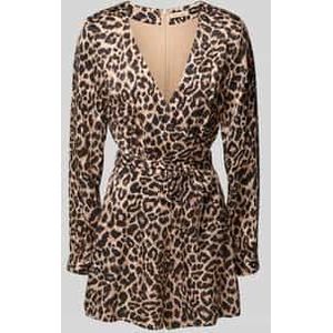 Jumpsuit met strikceintuur, model 'MALORIE'