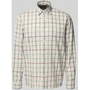 Regular fit vrijetijdsoverhemd van puur katoen