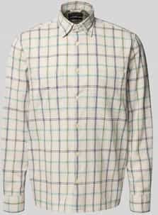 Regular fit vrijetijdsoverhemd van puur katoen