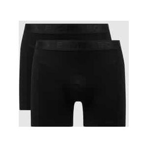 Perfect fit boxershort van jersey in een set van 2 stuks