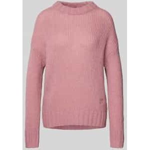 Oversized gebreide pullover van en mix van wol en alpaca, model 'SLOOSSY'