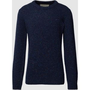 Gebreide pullover met ronde hals