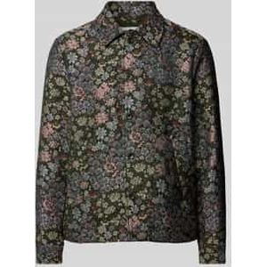 Overhemdjack met kentkraag, model 'Jaiden'