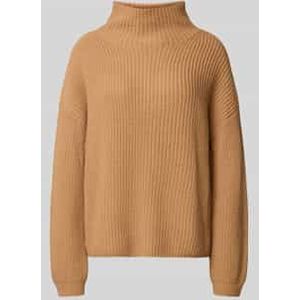 Loose fit gebreide pullover van een mix van kasjmier en wol, model 'LONA'