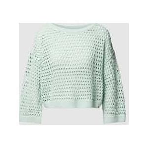 Korte gebreide pullover, model 'MAARISOLS'