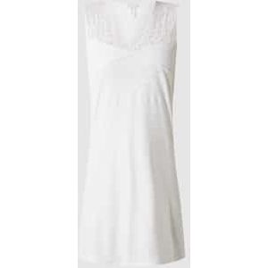 Hanro - Moments - Nachthemd - Zwart - Gemaakt van zacht, gemerceriseerd katoen