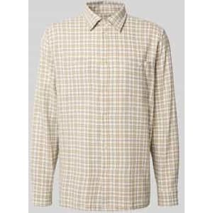 Regular fit vrijetijdsoverhemd met kentkraag, model 'John'