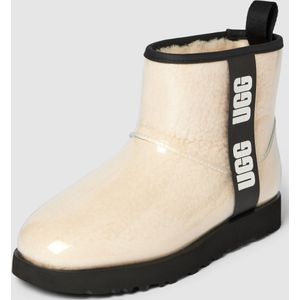 Boots met labeldetails, model 'CLASSIC CLEAR MINI'