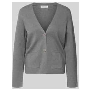 Gebreide pullover met V-hals