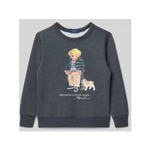Polo Ralph Lauren Kids - Sweatshirt - Regular Fit - Katoenmix - Logoprint